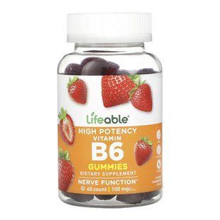 Vitamin B6 Adult - 60 gummies 2023-10-7260 фото