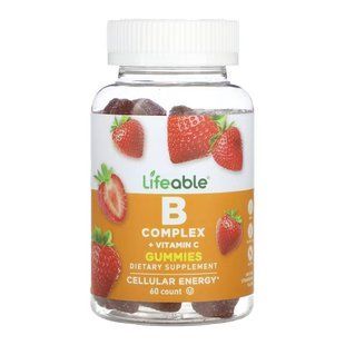 B Complex + Vitamin C Adult - 60 gummies 2023-10-7263 фото