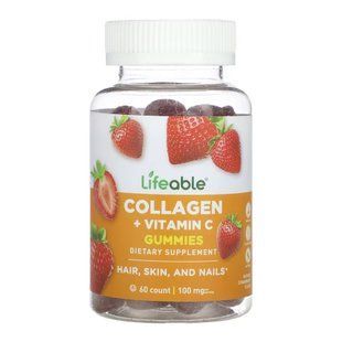 Collagen + Vitamin C Adult - 60 gummies 2023-10-7267 фото