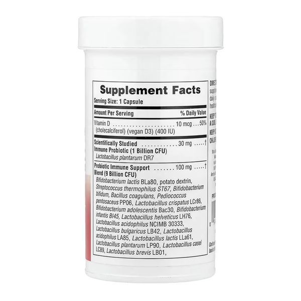 Immune Probiotic 10 Billion CFU - 30 caps (До 11.26) 2024-11-0275 фото