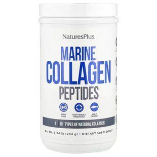Пептиди морського колагену, Marine Collagen Peptides, Nature's Plus, 244 г NAP-45965 фото