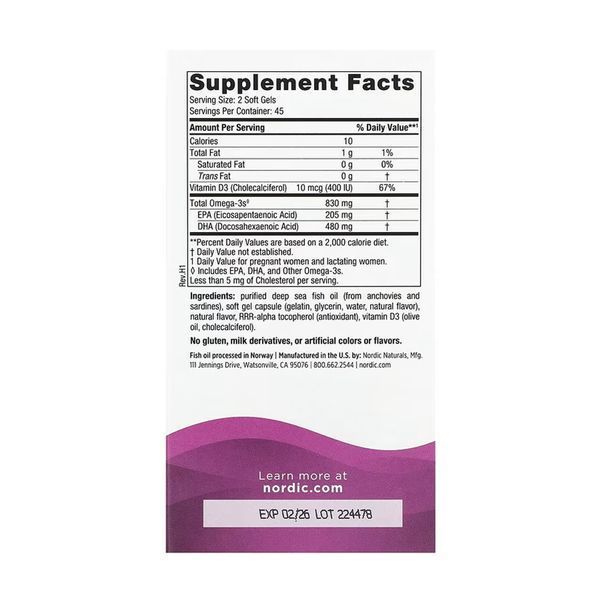 Prenatal DHA - 90 softgels Strawberry 2023-10-5948 фото