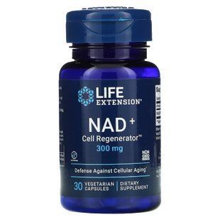 Нікотинамід рибозид, NAD+ Cell Regenerator, Life Extension, 300 мг, 30 вегетаріанських капсул LEX-23443 фото