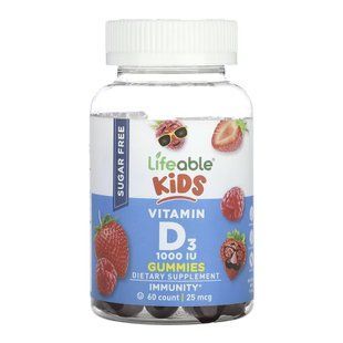 Vitamin D Kids Sugar Free - 60 gummies 2023-10-7297 фото