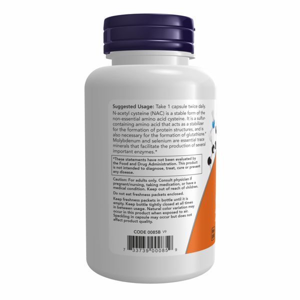 Nac-Acetyl Cysteine 600mg - 250 vcaps 2022-10-2542 фото