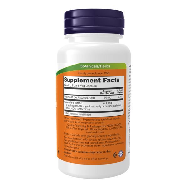 Green Tea Extract 400mg - 100 vcaps (До 01.27) 2024-11-0503 фото