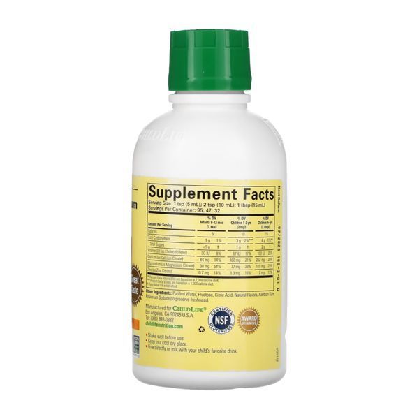Calcium with Magnesium - 473 ml Orange (16 fl oz) 2023-10-3466 фото