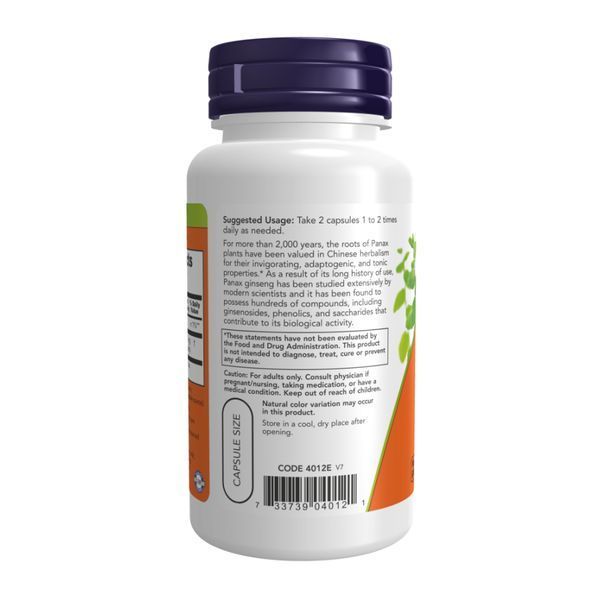 Panax Ginseng 500mg - 250 vcaps 2023-10-2088 фото